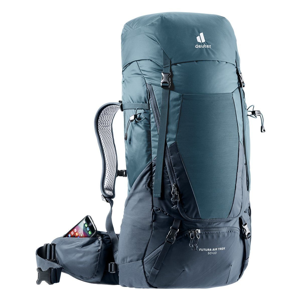 Deuter Futura Air Trek 50+10 Litre Sırt Çantası atlantic-ink