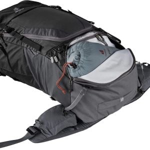 Deuter Futura Air Trek 60+10 Litre Sırt Çantası black-graphite