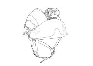 PETZL HELMET ADAPT Kask Montaj Aparatı E073AB00