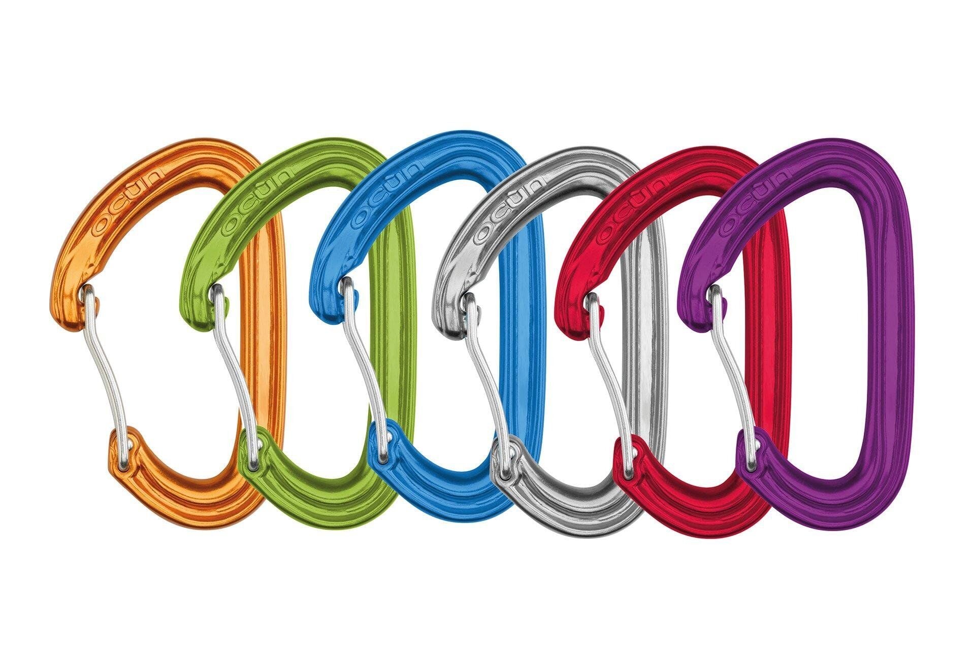 Ocun Kestrel Ultralight Tel Kapı Karabina - 6'lı Set