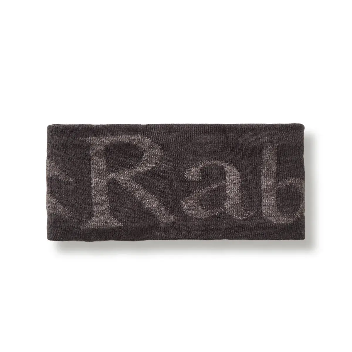 Rab Knitted Logo Headband Anthracite