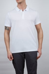 Alpinist Roc Erkek Polo T-Shirt Beyaz