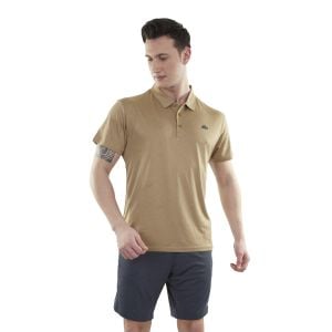 Alpinist Horizons Ultra Dry Erkek Polo T-Shirt Camel