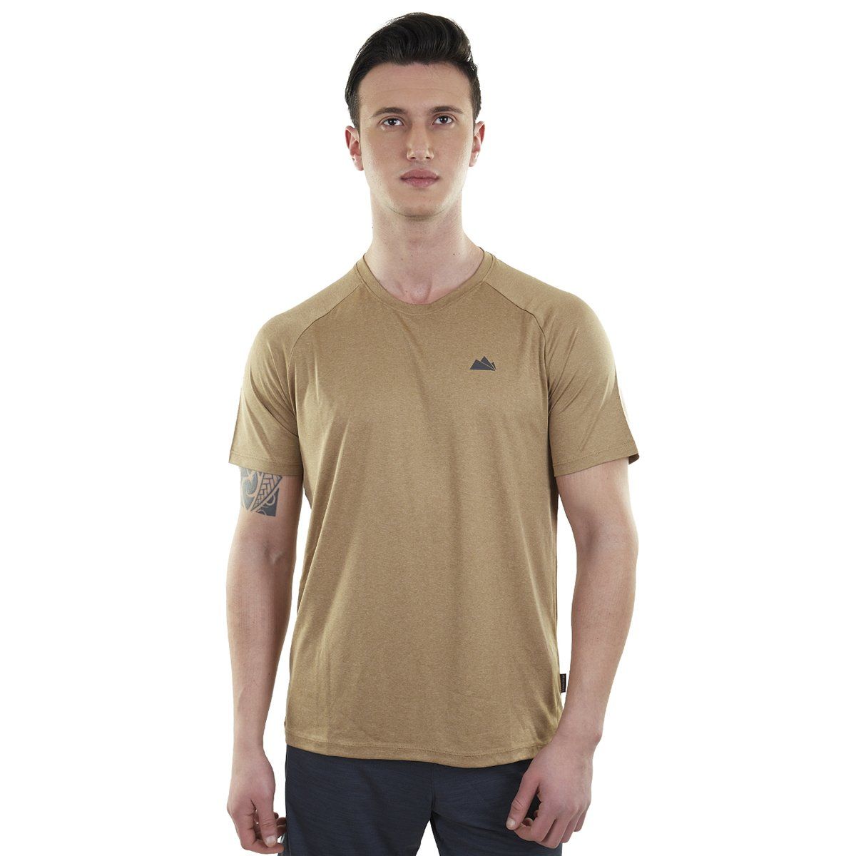 Alpinist Mission Ultra Dry Erkek T-Shirt Camel