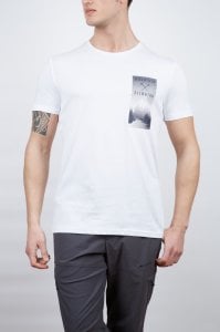 Alpinist Lex Erkek T-Shirt Beyaz