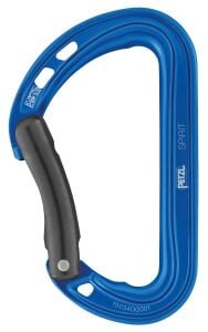 PETZL SPIRIT Alüminyum karabina Eğik Kapı M061AB