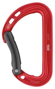 PETZL SPIRIT Alüminyum karabina Eğik Kapı M061AB