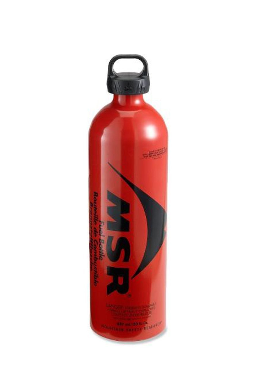 MSR 30 oz Fuel Bottle CRP Cap Yakıt Şişesi kırmızı