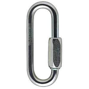 Petzl Go 7 mm Oval Çelik Mağaracı Karabina P15