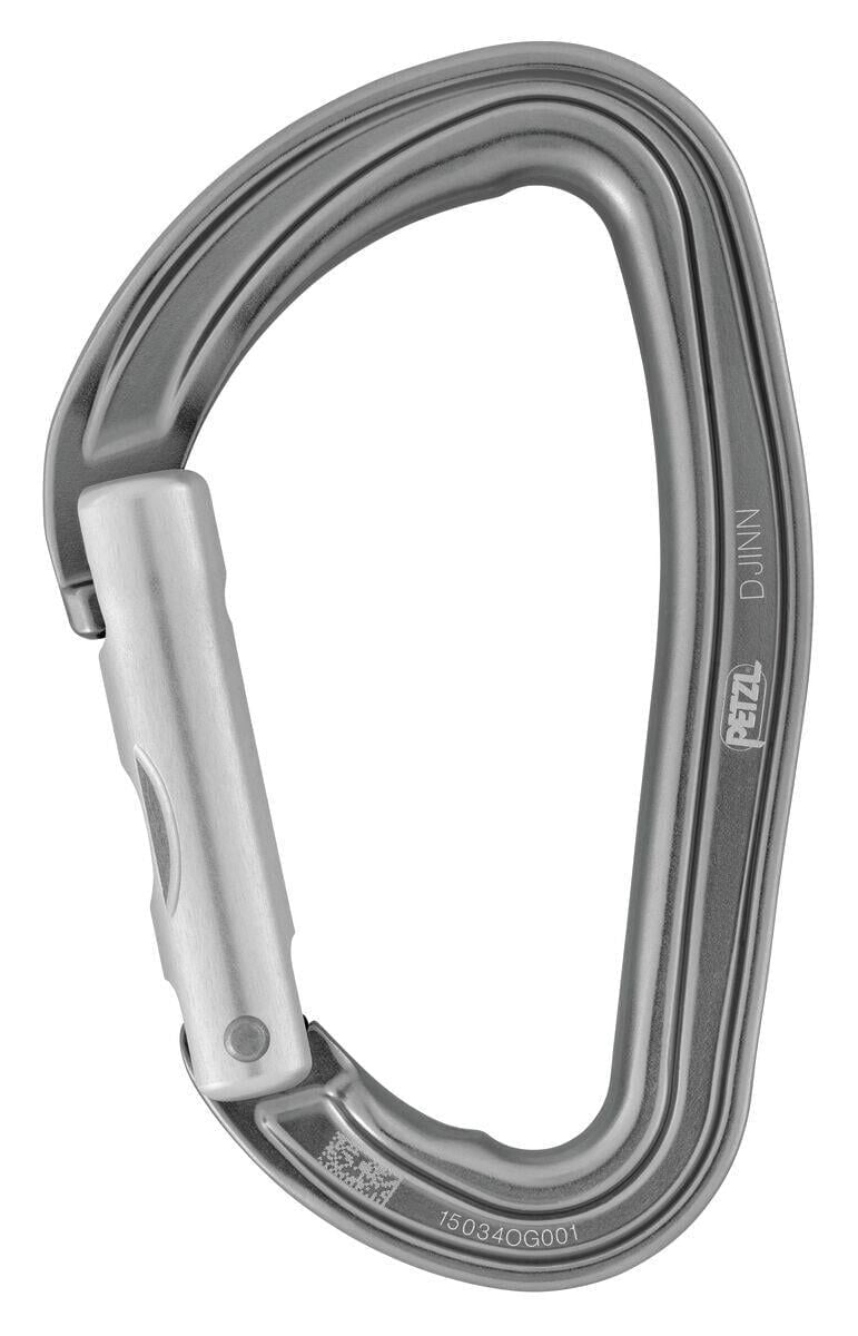 Petzl Djinn M060LA00  Kilitsiz Karabina (Düz Kapı)