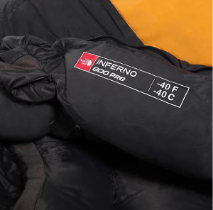 TNF Inferno -40 Kaz Tüyü Uyku Tulumu