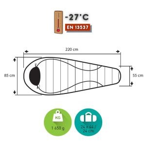 Trimm Gant -27'C Ultralight Uyku Tulumu