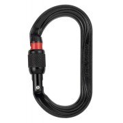 Petzl Oxan Screw Lock Oval Çelik Karabina M72A SL Siyah