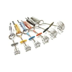 Kouba Flex 6'lı Yaylı Takoz Seti - 1, 2, 3, 4, 5, 6