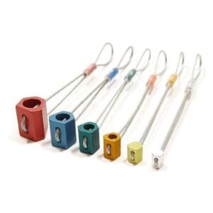 Kouba Hex 6'lı Hegzantrik Stoper Seti - Anodized, n.1-6