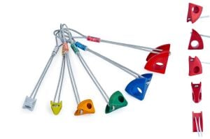 Kouba Abalak 6'lı Tricam Stoper Seti - Anodized, n.1-6