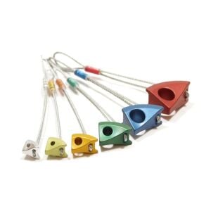 Kouba Abalak 6'lı Tricam Stoper Seti - Anodized, n.1-6