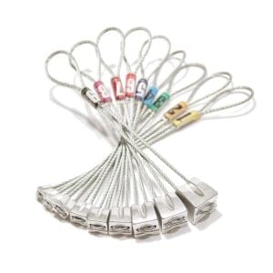 Kouba Alu Nuts 9'lu Stoper Seti - Silver, n.1-9
