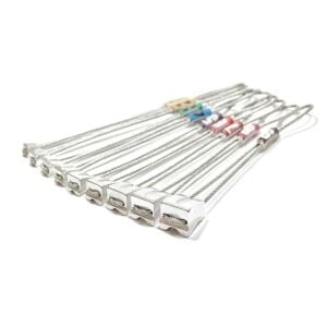 Kouba Alu Nuts 9'lu Stoper Seti - Silver, n.1-9