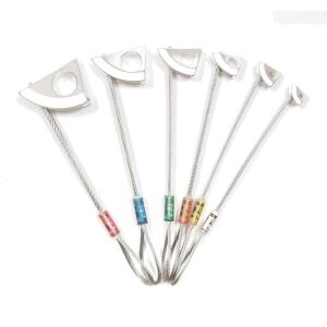 Kouba Abalak 6'lı Tricam Stoper Seti - Silver, n.1-6