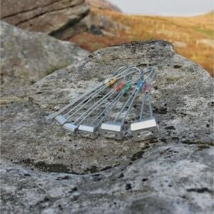 Kouba Hex 6'lı Hegzantrik Stoper Seti - Silver, n.1-6