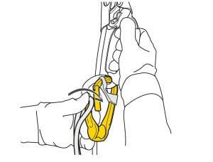 Petzl Rollclip Makara Karabin P74 Triact Lock Kapı