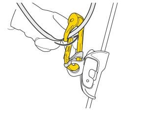Petzl Rollclip Makara Karabin P74 Triact Lock Kapı