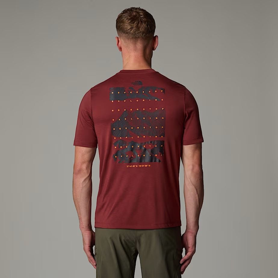 TNF Foundation Mountains Faces Tshirt (Yaz 2025)