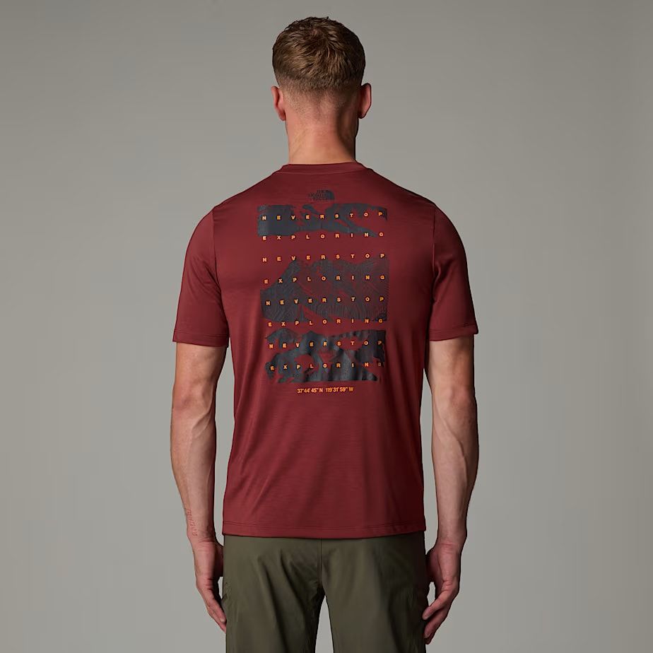 TNF Foundation Mountains Faces Tshirt (Yaz 2025)