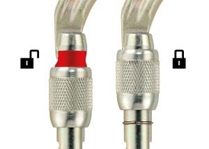 Petzl Vulcan Screw Lock M073AA Çelik Karabina